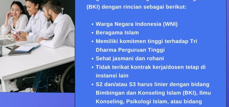 Lowongan Kerja Dosen Prodi S1 BKI UNISBA Blitar Lowongan Kerja Dosen Prodi S1 BKI UNISBA Blitar