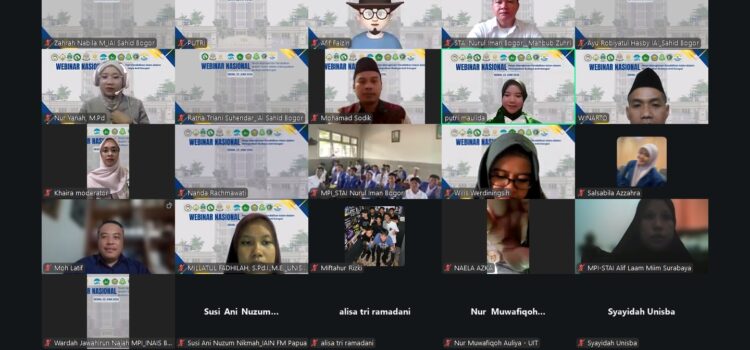 Prodi MPI FAI Unisba Blitar Gelar Webinar Nasional: Peran Manajemen Pendidikan Islam dalam Mewujudkan Budaya Antikorupsi